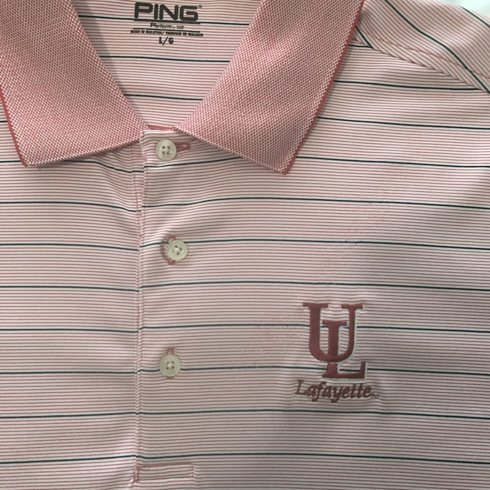 University of Lafayette Ping Golf Shirt